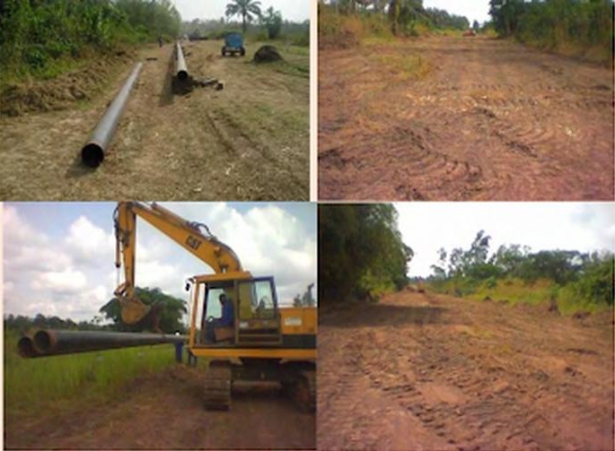 Laying of Pipes